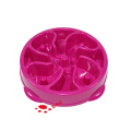 Conception de labyrinthe en forme de fleur Slow Feeder Pets Bowls